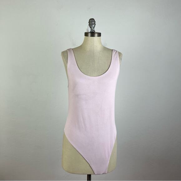 Aritzia Wilfred Free Leila Bodysuit in Pink - Picture 2 of 10